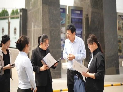 區(qū)領導調(diào)研綠色建材產(chǎn)業(yè)鏈發(fā)展 天意科技光伏清掃機器人成亮點